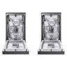 Lava-louças Samsung Inox Preta 10 Serviços 110v, Compacta e Eficiente, Modelo Dw50c6070fg/az - 5