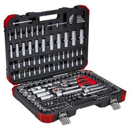 Maleta Jogo Soquete Encaixe 1/4 3/8 1/2 Gedore Red R45603172 - 2