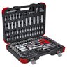 Maleta Jogo Soquete Encaixe 1/4 3/8 1/2 Gedore Red R45603172 - 2