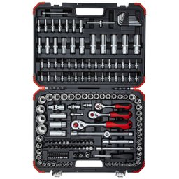 Maleta Jogo Soquete Encaixe 1/4 3/8 1/2 Gedore Red R45603172 - 1