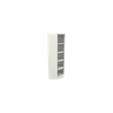 Ver imagem 3 de Sapateira Giratória M1 Armário Multifuncional Closet Loja VETORIAL MÓVEIS Branco