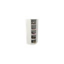 Ver imagem 2 de Sapateira Giratória M1 Armário Multifuncional Closet Loja VETORIAL MÓVEIS Branco