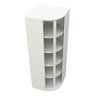 Sapateira Giratória M1 Armário Multifuncional Closet Loja VETORIAL MÓVEIS Branco - 9