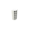 Sapateira Giratória M1 Armário Multifuncional Closet Loja VETORIAL MÓVEIS Branco - 4