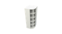 Ver imagem 4 de Sapateira Giratória M1 Armário Multifuncional Closet Loja VETORIAL MÓVEIS Branco