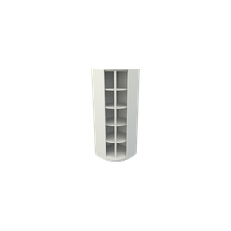 Sapateira Giratória M1 Armário Multifuncional Closet Loja VETORIAL MÓVEIS Branco - 5