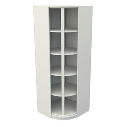 Sapateira Giratória M1 Armário Multifuncional Closet Loja VETORIAL MÓVEIS Branco - 7