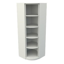 Sapateira Giratória M1 Armário Multifuncional Closet Loja VETORIAL MÓVEIS Branco - 11