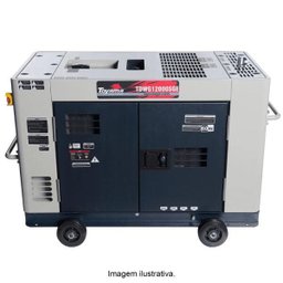 Gerador Tdwg12000Sge3D Diesel Refrigerado A Água Trifásico 220 Volts 12.6 Kva Cabinado 3600 Rpm - 1