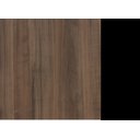 Ver imagem 4 de Mesa Diretor em L Web40 1,90 X 1,60m c/ Armário Ameixa/Preto