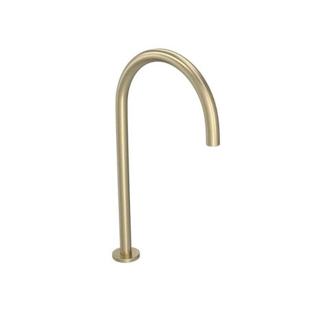 Bica de Mesa Grande Lavatorio Redonda Deca You Summer Gold - Deca Deca Metais