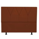 Ver imagem 1 de Cabeceira Estofada Queen 160CM Jade Suede Terracota - D A DECOR D&A Decor