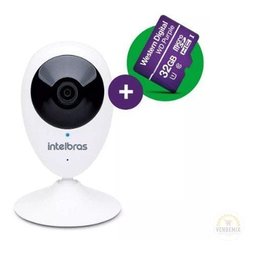 Câmera Ip Intelbras Wi-fi Mibo Ic3 + Cartão 32gb Wd Purple - 1