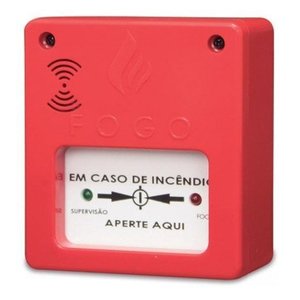 Acionador Manual Com Sirene 12v/24v Convencional Segurimax