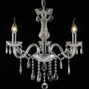 Ver imagem 1 de Lustre Candelabro com Cristais 3 Braços Lu016/3.52cl Mais Luz