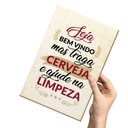 Ver imagem 4 de Kit 3 Quadros Decorativos para Cozinha Bebidas Frases
