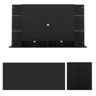 Conjunto Sala de Estar Painel TV 60" e 2 Aparadores Olívia Multimóveis Preto - 7