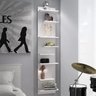 Estante Painel Encaixe Multiuso com 08 Prateleiras Vick Branco - Lyam Decor - 2