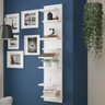 Estante Painel Encaixe Multiuso com 08 Prateleiras Vick Branco - Lyam Decor - 5