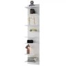Estante Painel Encaixe Multiuso com 08 Prateleiras Vick Branco - Lyam Decor - 1
