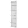 Estante Painel Encaixe Multiuso com 08 Prateleiras Vick Branco - Lyam Decor - 6