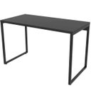 Ver imagem 6 de Kit 2 Mesas para Escritório Home Office Estilo Industrial Form 120cm Preto Onix - Lyam Decor