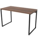 Ver imagem 6 de Kit 2 Mesas para Escritório Home Office Estilo Industrial Form 120cm Nogal - Lyam Decor
