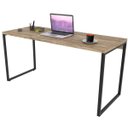 Ver imagem 4 de Kit Mesa Para Escritório com Estante Office Estilo Industrial Form 150 cm Carvalho - Lyam Decor