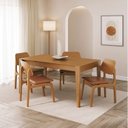 Ver imagem 2 de Kit Mesa de Jantar Extensível Retangular Tarsila e 4 Cadeiras Jandaia CabeCasa MadeiraOriginals