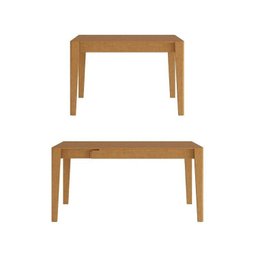 Kit Mesa de Jantar Extensível Retangular Tarsila e 4 Cadeiras Jandaia CabeCasa MadeiraMadeira - 16