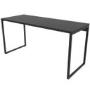 Ver imagem 6 de Kit 2 Mesas para Escritório Home Office Estilo Industrial Form 150cm Preto Onix - Lyam Decor