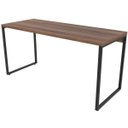 Ver imagem 6 de Kit 2 Mesas para Escritório Home Office Estilo Industrial Form 150cm Nogal - Lyam Decor