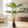Planta Artificial Árvore Palmeira Leque Grande com 170cm - 1