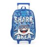 Kit Mochila Com Rodas e Lancheira Up4you Shark Area Maxlog (380935) - 2
