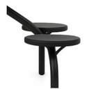 Ver imagem 5 de Mesa para Refeitório Fixa 4 Lugares MDP Branco de 25 mm - Assento Preto - 50301