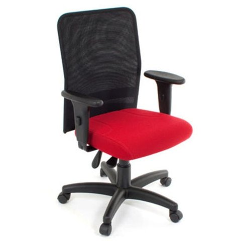 Poltrona Digitador com Braços Linha Tela Mesh
