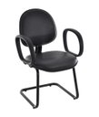 Ver imagem 1 de Cadeira Executiva Base Fixa em S Linha Office Economy