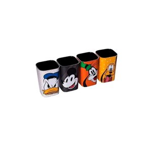 Kit Porta Canetas e Pincéis - Mickey - 4 Unidades