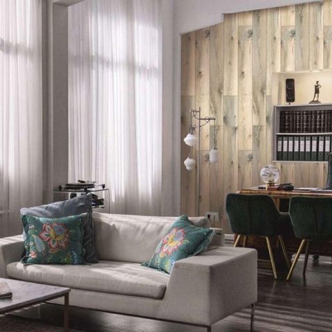 Papel de Parede Up To Date Madeira Marrom 34863