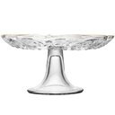 Ver imagem 3 de Boleira com Pé Vidro Cristal Prato para Bolo Redondo 19cm Lyor New Butterfly Fio de Ouro