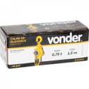 Ver imagem 2 de Talha com Alavanca e Catraca 0,75tf Elevação 1,5m Ta075 Vonder Gancho Trava e Alavanca Reversível