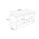 Ver imagem 6 de Organizador Sapateira com Assento Caetana 100% Mdf (sapatos) Woodcore