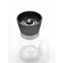 Ver imagem 4 de Kit 2 Moedores de Temperos 170ml Lyor em Vidro com Moinhos de Cerâmica e Tampas Pretas