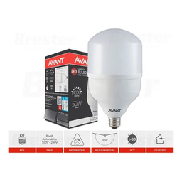 Kit 5 Lâmpada Led Bulbo Hp 50w Alta Potencia E27 6500k - 2