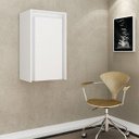 Ver imagem 4 de Armário Suspenso Multiuso com Prateleiras e Mesa Am3106