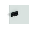Roupeiro Aço Portas Pequenas Trinco para Cadeado Cinza com Preto - 2