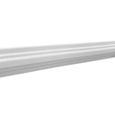 Ver imagem 2 de Boiserie Moldura Rodameio Eva Autocolante Flexível Halley 4cmx1,5cm 25 Metros - Branco