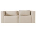 Ver imagem 1 de Sofá 2 Lugares Billy 150cm Orgânico Luxo Recepção Linho