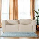Ver imagem 4 de Sofá 2 Lugares Billy 150cm Orgânico Luxo Recepção Linho