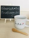 Ver imagem 2 de Caneca Xícara Gratidão + Colher Bambu